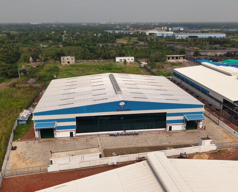 Grow Ever manufacturing unit 4 at Uluberia, West Bengal